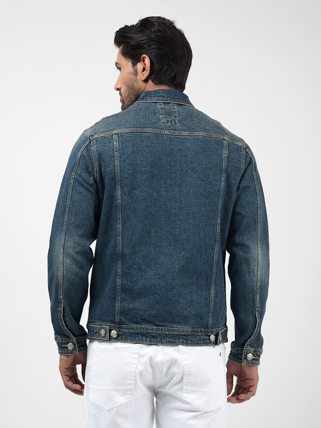 Numero Uno Men Solid Blue Jacket